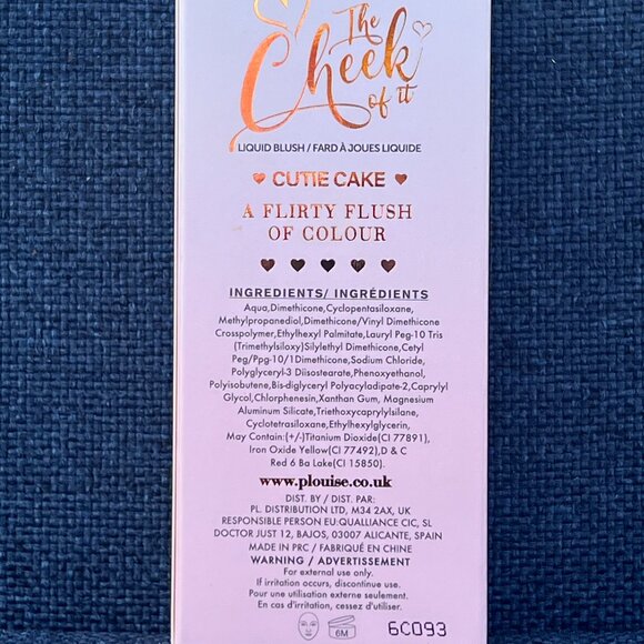 The Cheek of It Liquid Blush in Cutie Cake - Picture 5 of 6